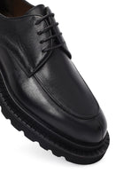 Men's Black Lace Up Leather Casual Shoes | Derimod