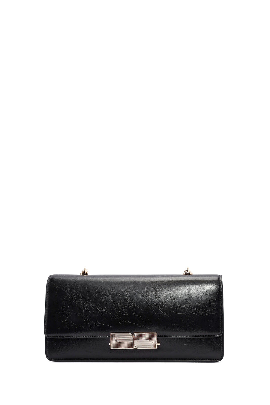 Women's Black Chain Shoulder Bag