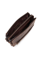 Men's Mink Leather Handbag | Derimod