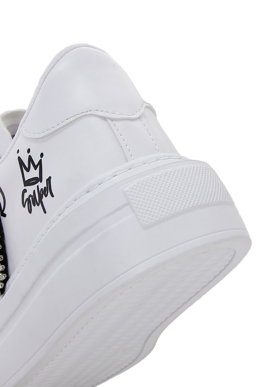 Women's White Stone Sneaker