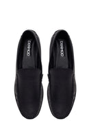 Erkek Siyah Deri Loafer | Derimod