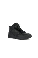Geox Men's Black Terrestre Laced Leather Boots | Derimod