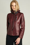 BELAIR WOMEN'S LEATHER JACKET | Derimod