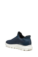 Geox Kadın Lacivert D Spherica Plus A - Knit.Te + Sy Bağcıklı Kumaş Sneaker | Derimod