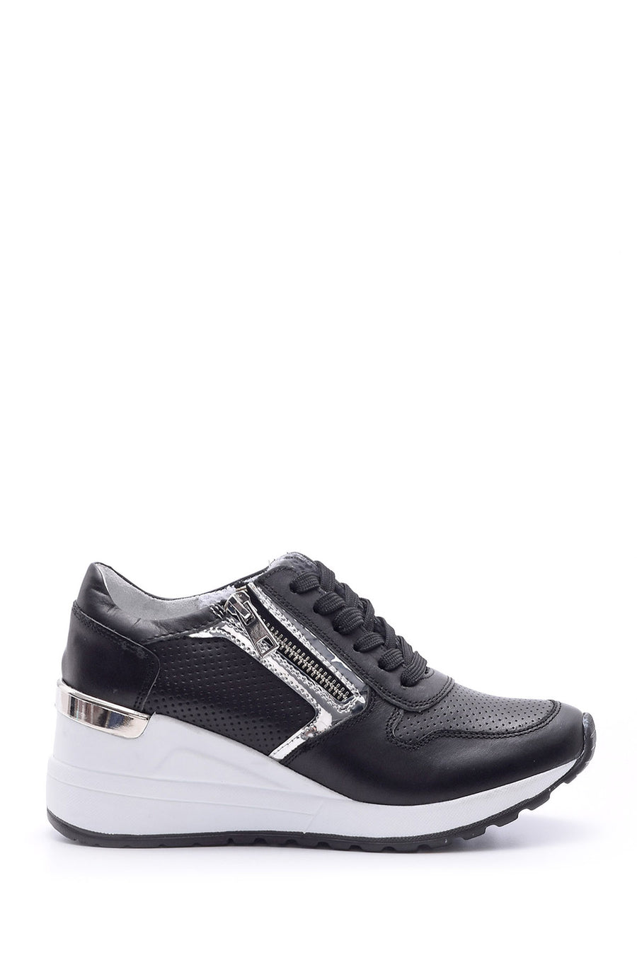 Kadın Fermuar Detaylı Sneaker 19WFD121114 | Derimod