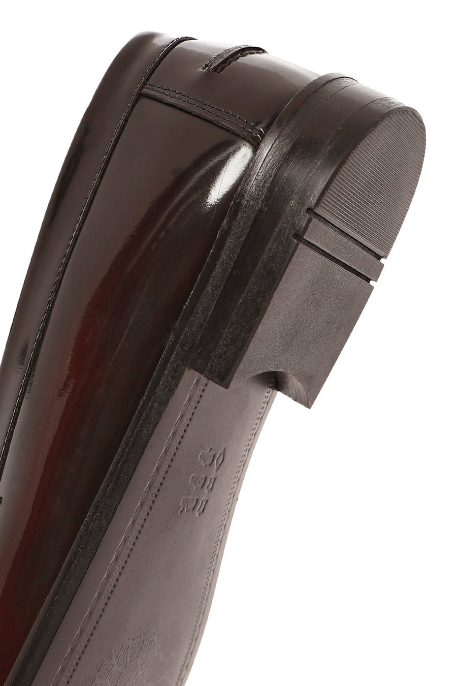 Men's Burgundy Leather Classic Loafer