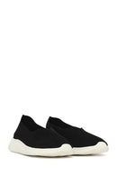 Women's Black Chunky Suede Shoes | Derimod