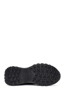Men's Green Lace-Up Nubuck Leather Sneaker | Derimod