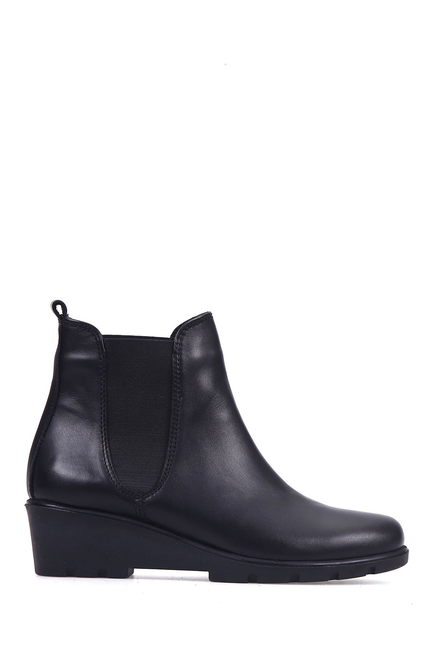 Women's Comfort Leather Boots 18WFD244318 | Derimod