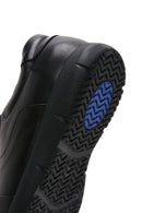Men's Black Leather Sneaker | Derimod