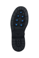 Geox Women's Black Zippered Spherica Leather Boots | Derimod