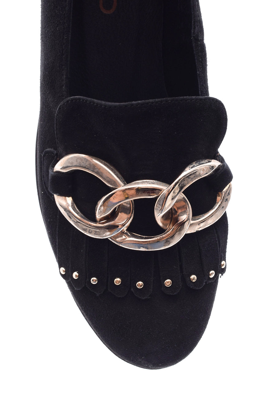 Stone Detailed Women's Leather Shoes