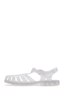 Women's Transparent Ankle Strap Jelly Sandals | Derimod