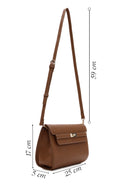 Women's Tan Long Strap Crossbody Bag | Derimod