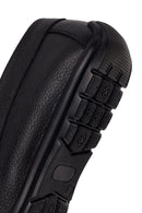 Erkek Siyah Deri Loafer | Derimod