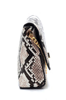 Women's Snake Printed Crossbody Bag | Derimod