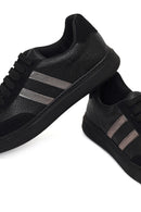 Kadın Siyah Bağcıklı Sneaker | Derimod