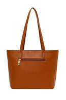Woman Brown Long-Strap Classic Shoulder Bag | Derimod