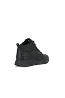 Geox Men's Black Terrestre Laced Leather Boots | Derimod