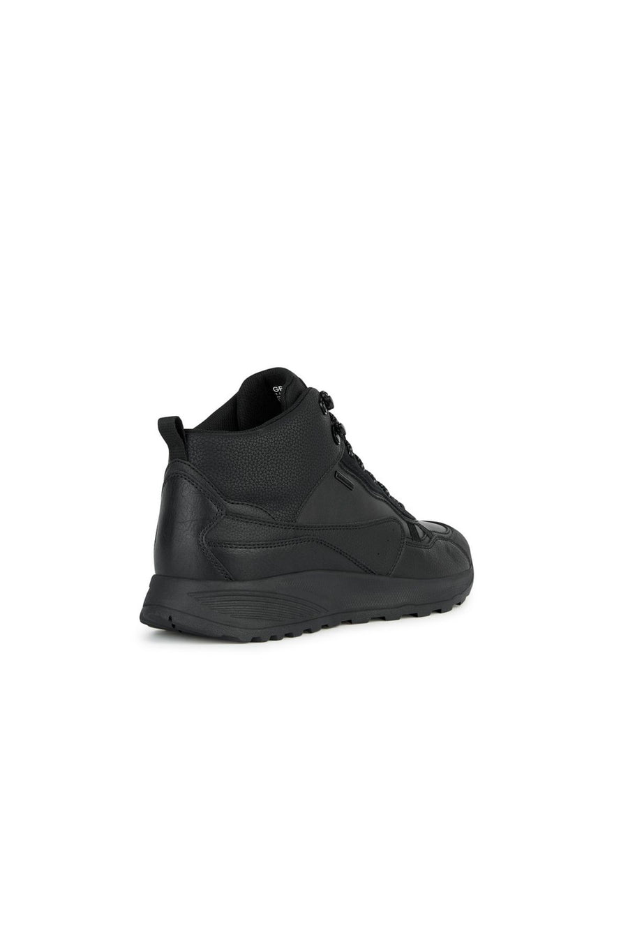 Geox Men's Black Terrestre Laced Leather Boots