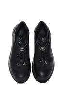 Women's Black Leather Comfort Shoes | Derimod