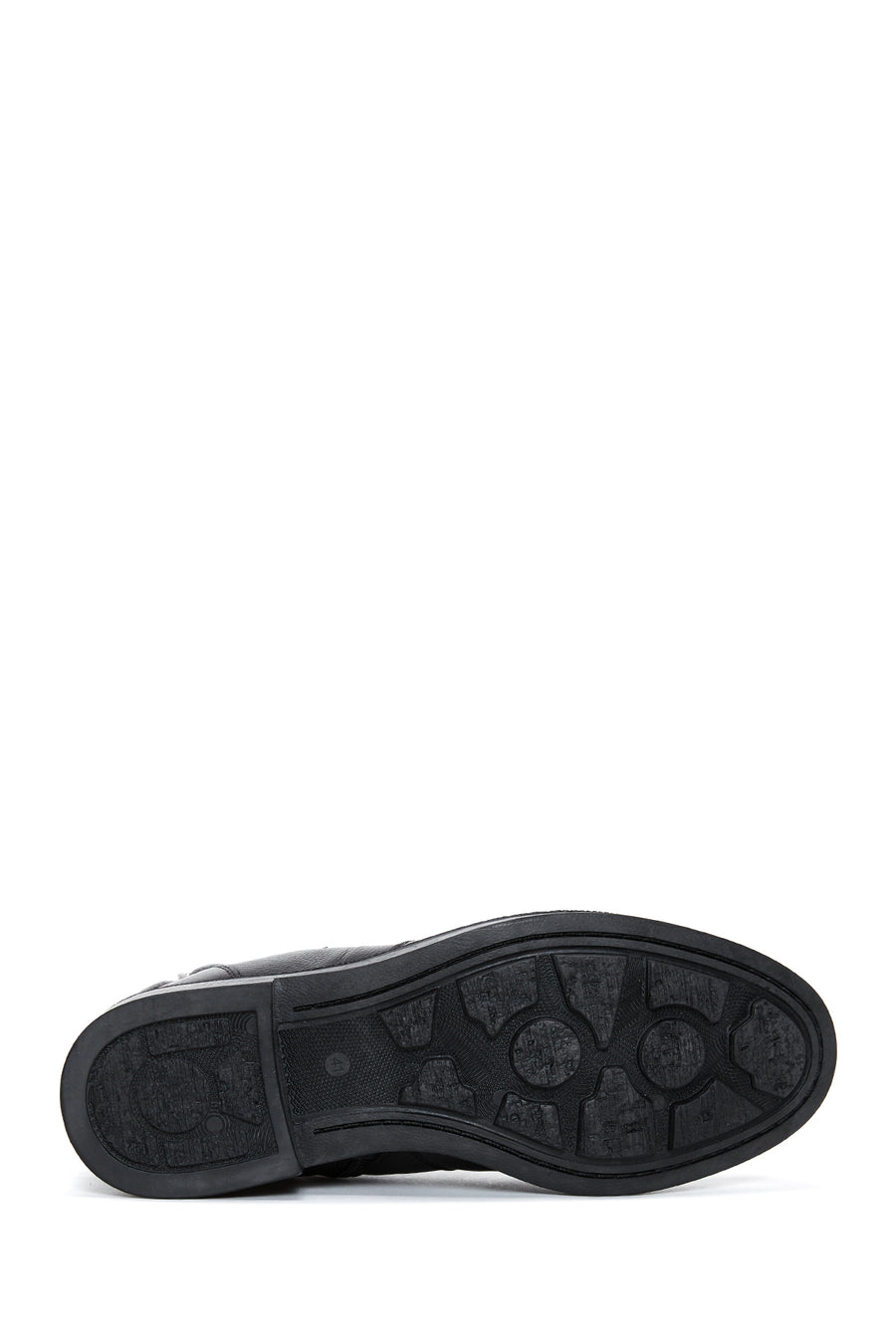 Men's Leather Zippered Boots