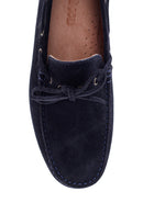 Erkek Lacivert Süet Deri Casual Loafer | Derimod