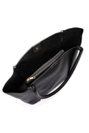 Women's Black Patterned Shoulder Bag | Derimod
