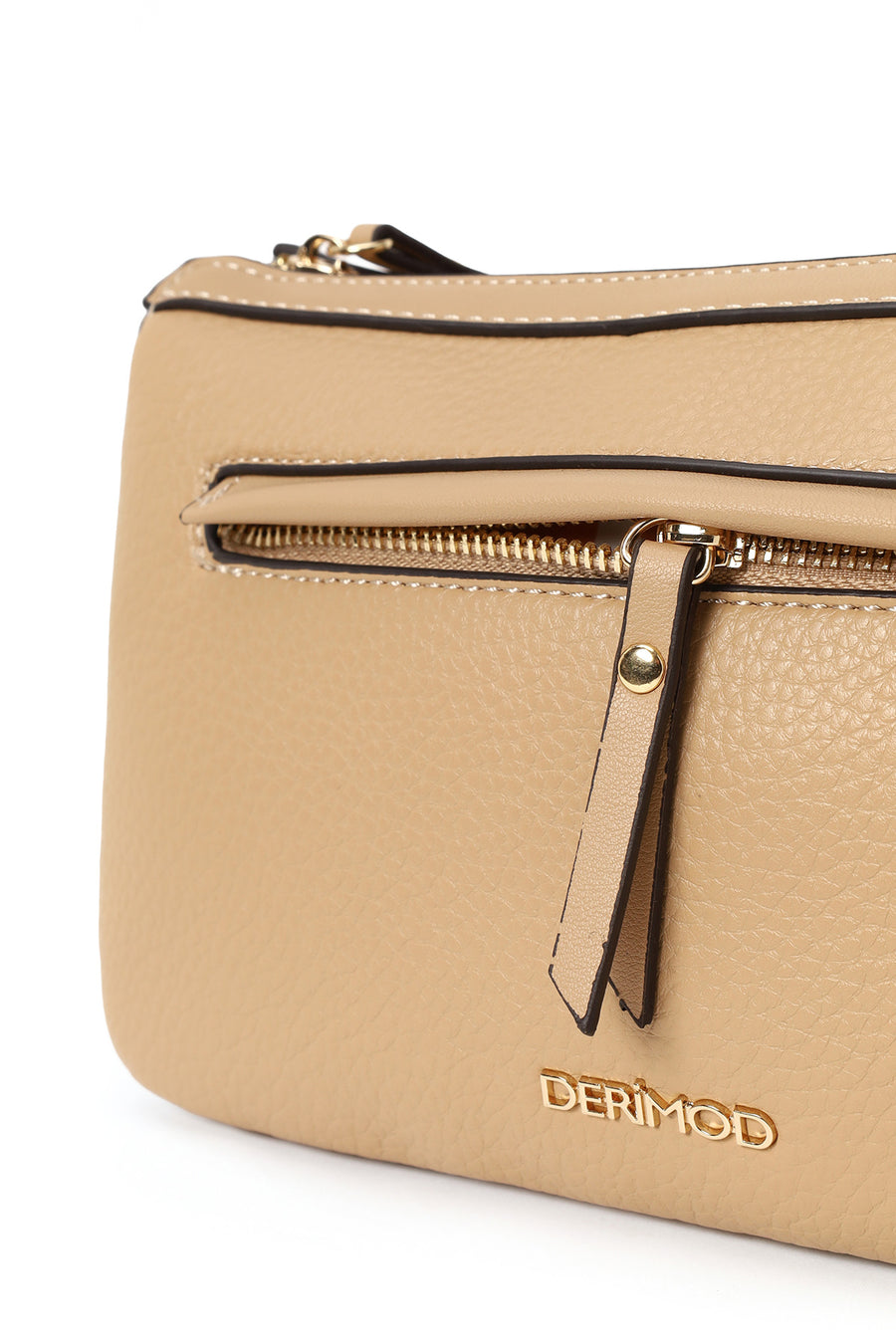Woman Beige Crossbody Bag