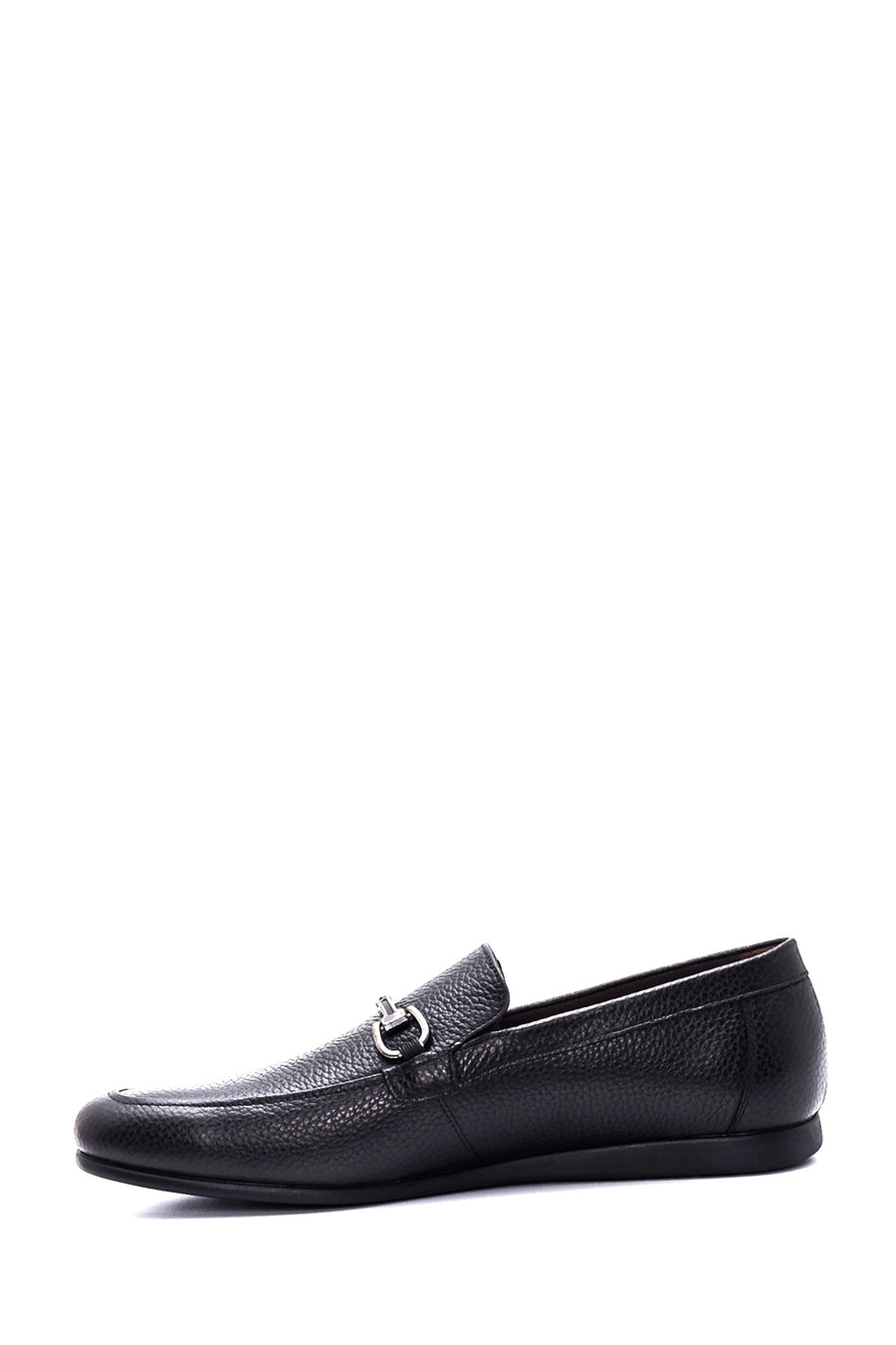 Men's Leather Buckle Loafer