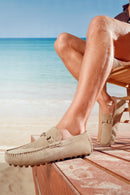 
Men's Beige Suede Leather Loafer
 | Derimod