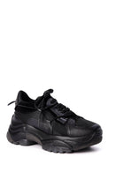 Women's High-Sole Sneaker | Derimod