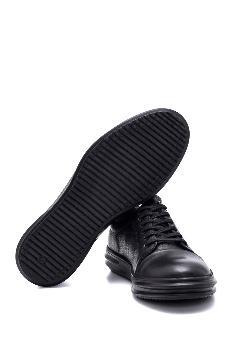 Erkek Deri Baskılı Sneaker