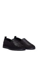 Kadın Siyah Deri Comfort Loafer | Derimod