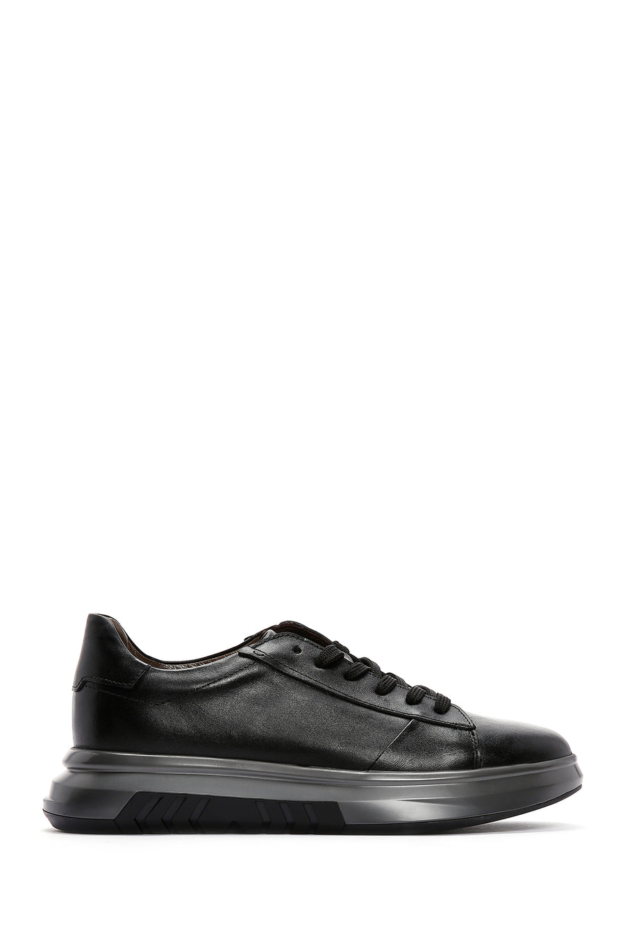Erkek Siyah Deri Sneaker 23WFD604218 | Derimod