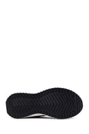 Kadın Siyah Bağcıklı Kalın Tabanlı Deri Sneaker | Derimod