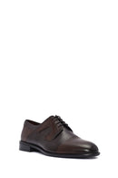Men's Brown Laced Leather Classic Shoes | Derimod