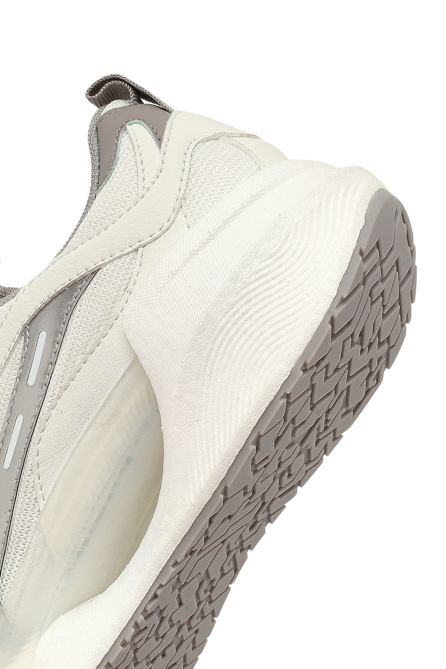 Derimod Studio Women's Silver Lace-Up Thick-Soled Sneaker