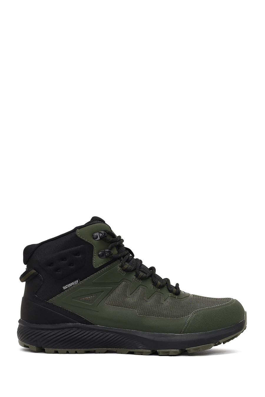 Derimod Dry Men Khaki Lace-Up Thick-Soled Outdoor Boot 25WFD692514 | Derimod