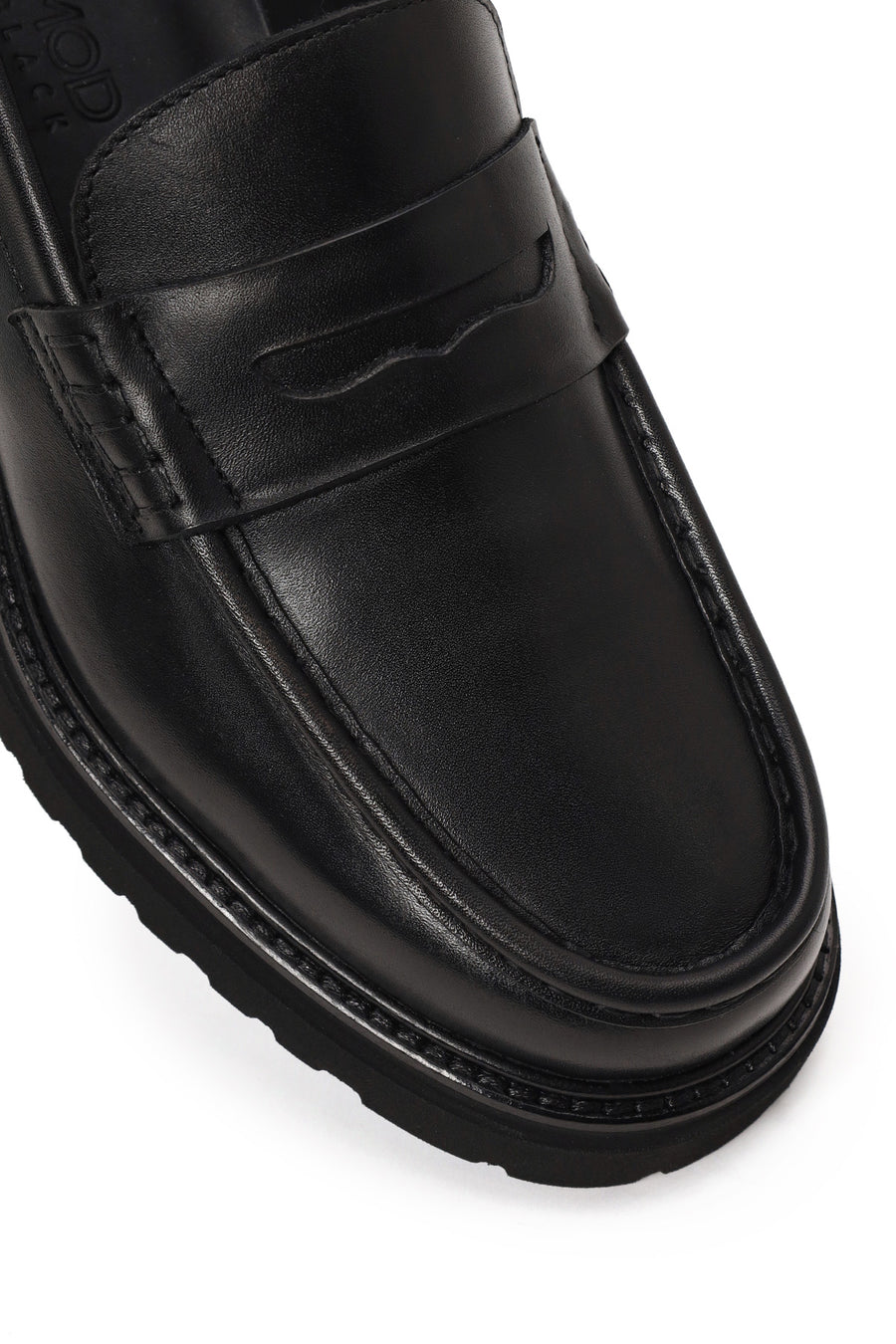 Erkek Siyah Deri Casual Loafer