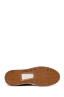 Male Beige Lace-up Suede Leather Sneaker | Derimod