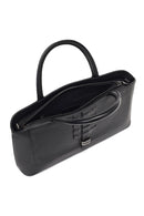 Women's Black Long Strap Leather Shoulder Bag | Derimod