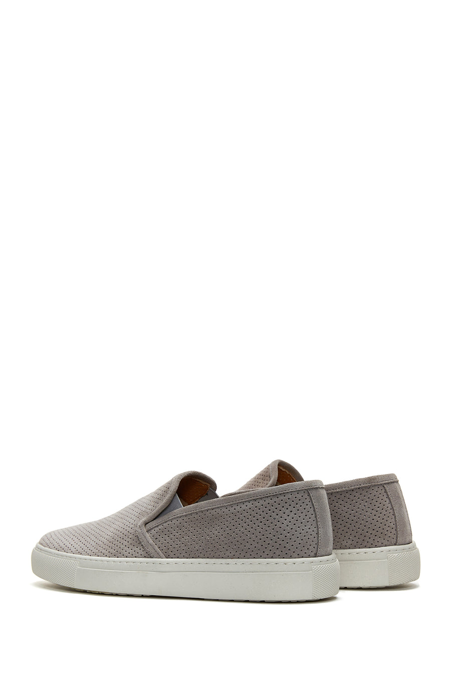 Men's Gray Suede Leather Sports Loafer