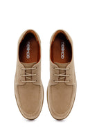 Male Beige Lace-up Suede Casual Shoes | Derimod