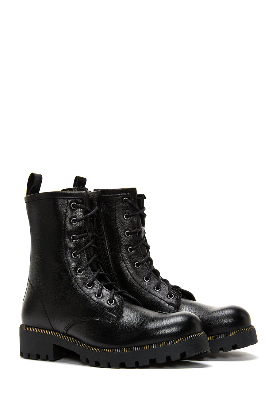 Women's Black Leather Boots