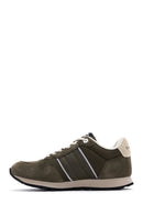 Caterpillar Erkek Haki Shelby Süet Deri Sneaker | Derimod