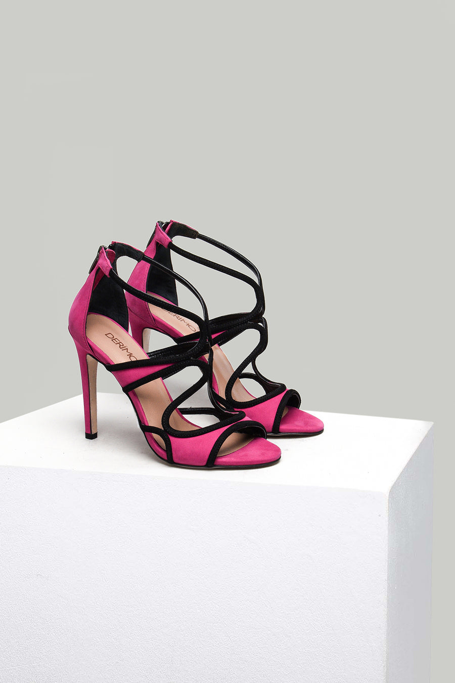 Suede Women's Heeled Sandals