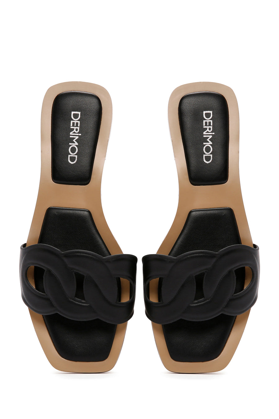 Women's Black Casual Slippers