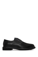 Male Black Lace-up Leather Casual Shoes | Derimod