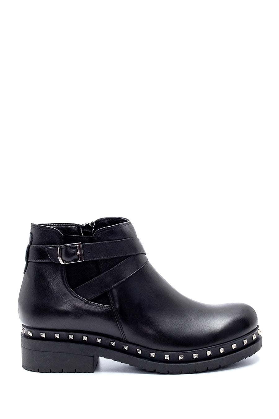 Women's Leather Casual Boots 20WFD287018 | Derimod